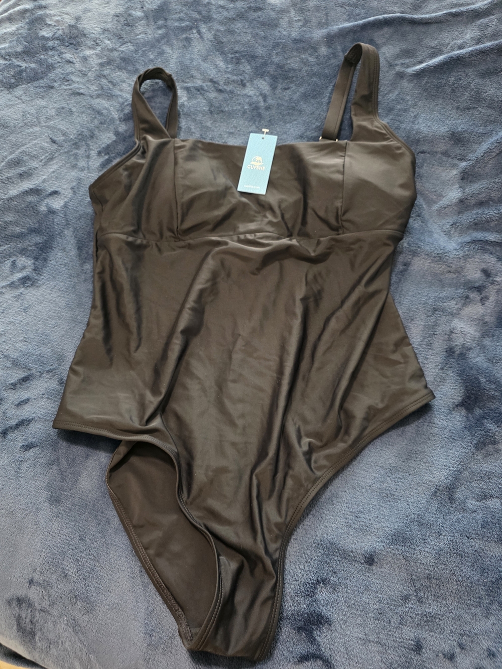 Cupshe Black One-Piece Swimsuit
